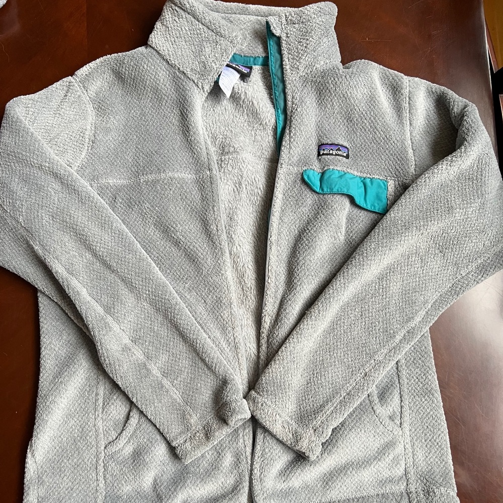 Patagonia Grey Zip Up Jacket